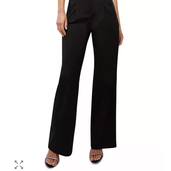 NWT Sz 0 Veronica Beard Black Women's Ollie Trousers - Picture 3 of 5